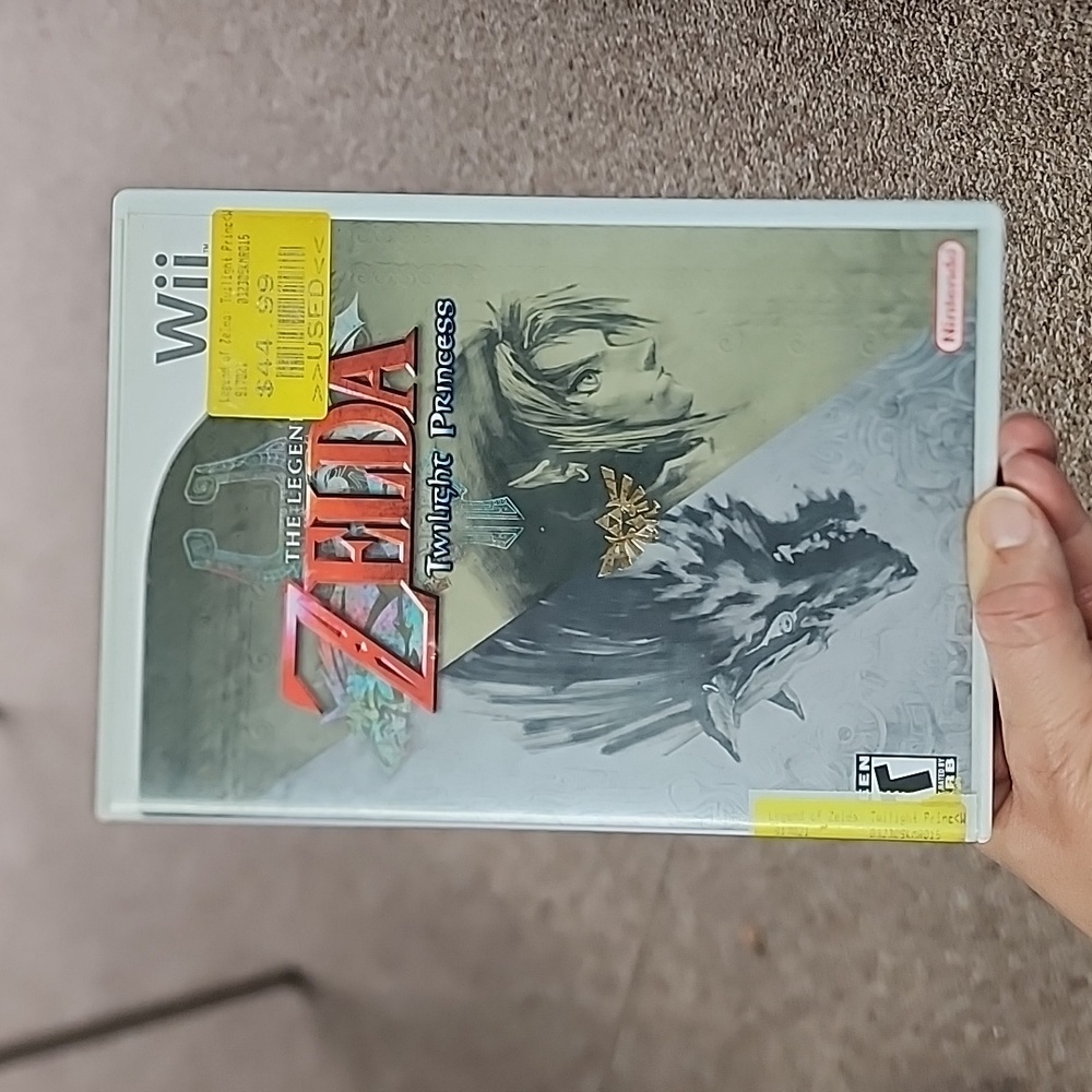 Wii -Zelda game